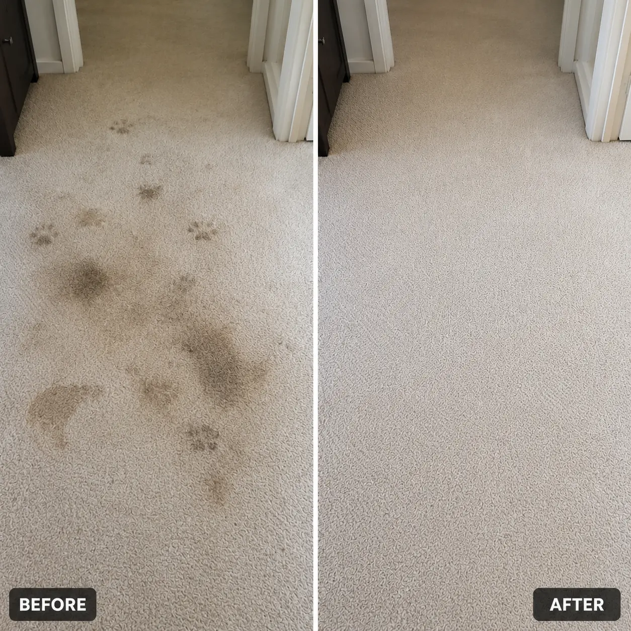 Same Day Carpet Cleaning result in Brisbane